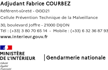 Adjudant Fabrice Courbez