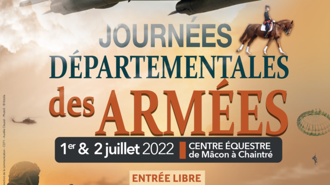 Les journées départementales des armées - 1 et 2 juillet 2022